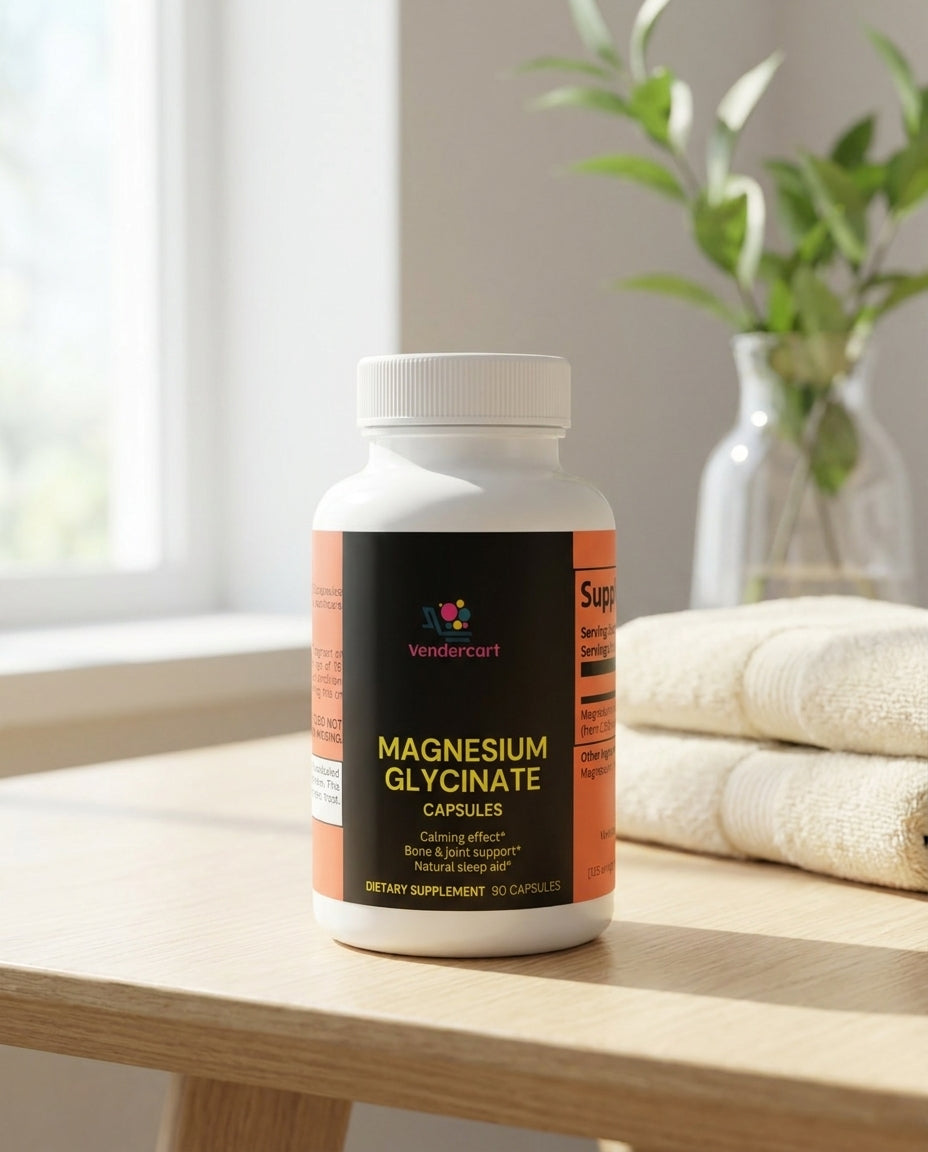 Magnesium Glycinate — Daily Calm Formula